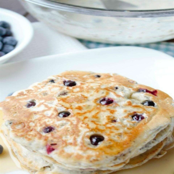 Made from Scratch Blueberry Flapjacks