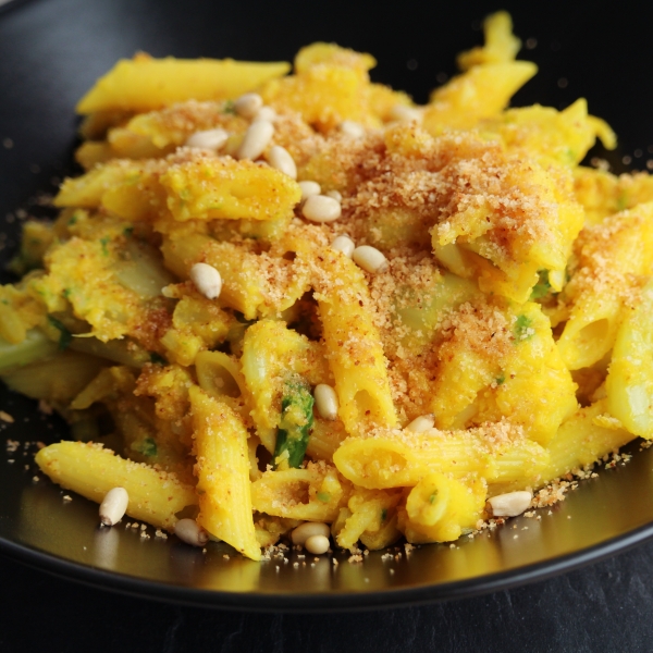 Saffron Scented Cauliflower Pasta