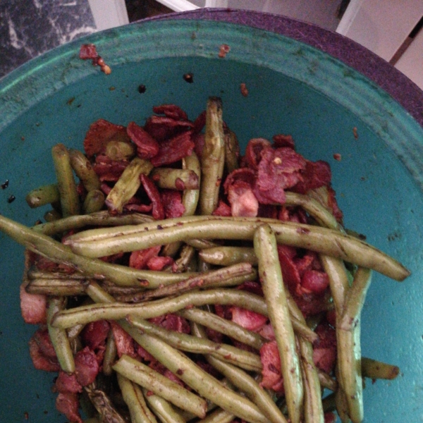 Green Bean and Bacon Saute