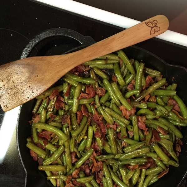 Green Bean and Bacon Saute