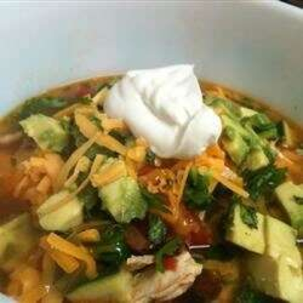 Tortilla and Bean Soup