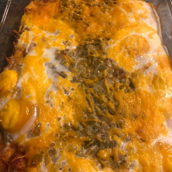 New Mexican Breakfast Casserole