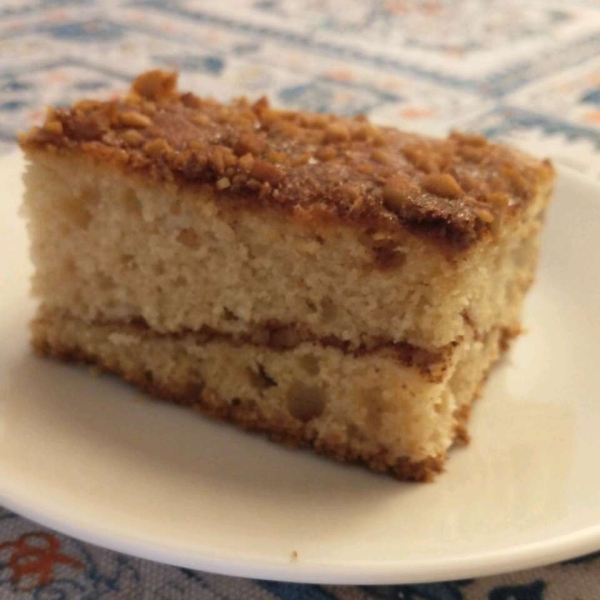 Walnut Sour Cream Coffee Cake