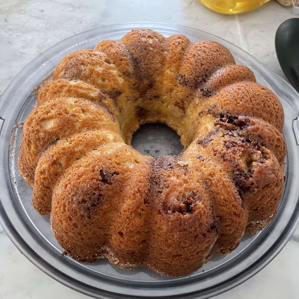 Walnut Sour Cream Coffee Cake