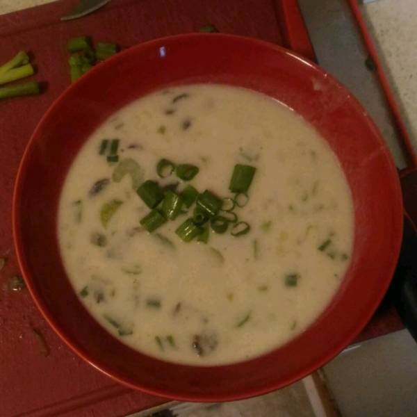 Creamy Escargot Soup