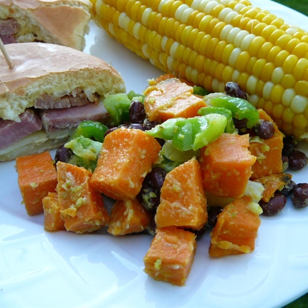 Sweet Potato and Black Bean Salad