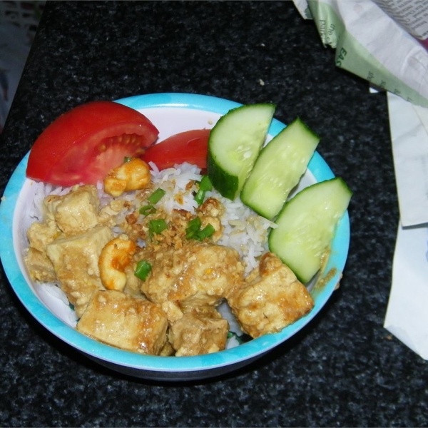 Tofu with Pork and Cashews