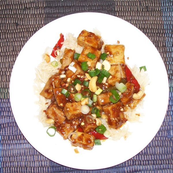 Tofu with Pork and Cashews