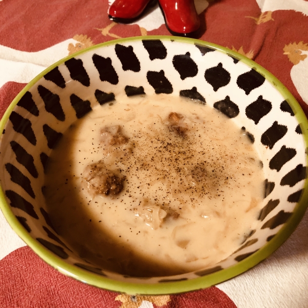 Sauerkraut Meatball Soup