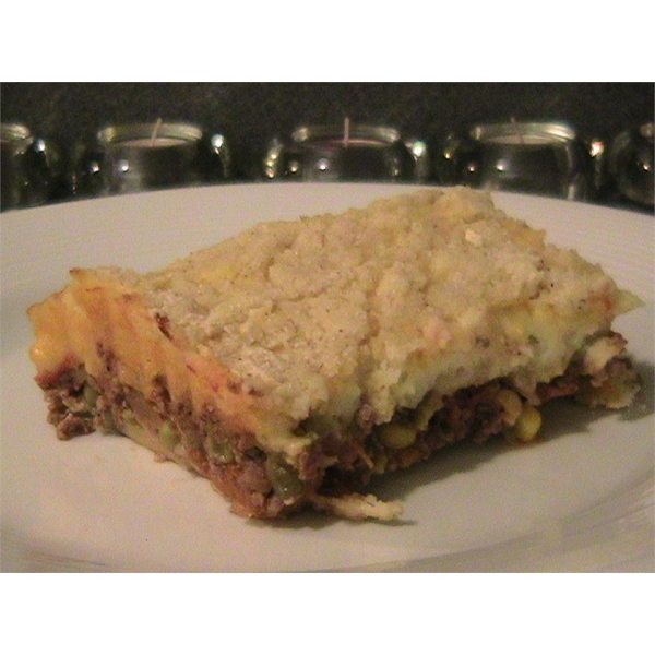 Buttermilk Crusted Cheeseburger Pie