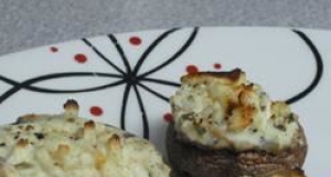 Stuffed Mushrooms with Chorizo and Gorgonzola