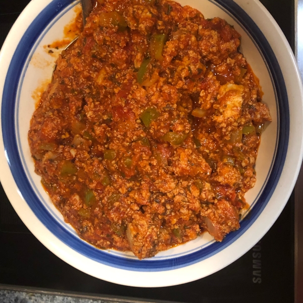 Sloppy Joe with Ground Turkey