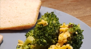 Cheesy Grilled Broccoli