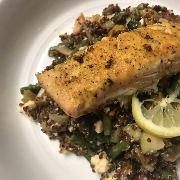 Quinoa, Asparagus, and Feta Salad