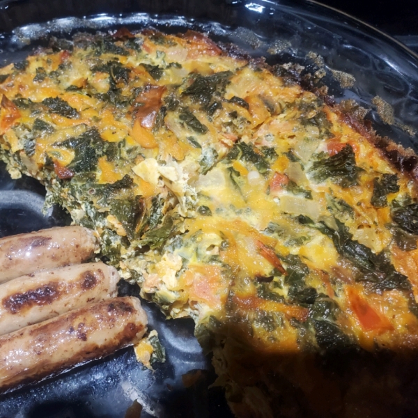 Summer Garden Crustless Quiche