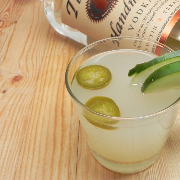 Jalapeno and Cucumber Cocktail