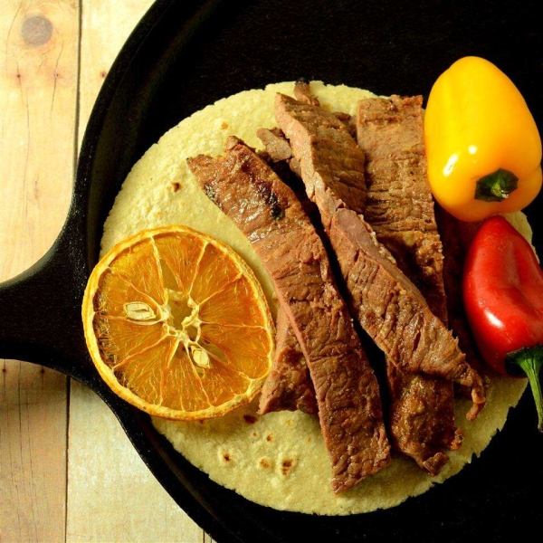 Citrus Asada Fajitas