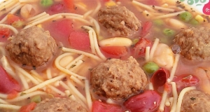 Quick 'n Easy Meatball Soup