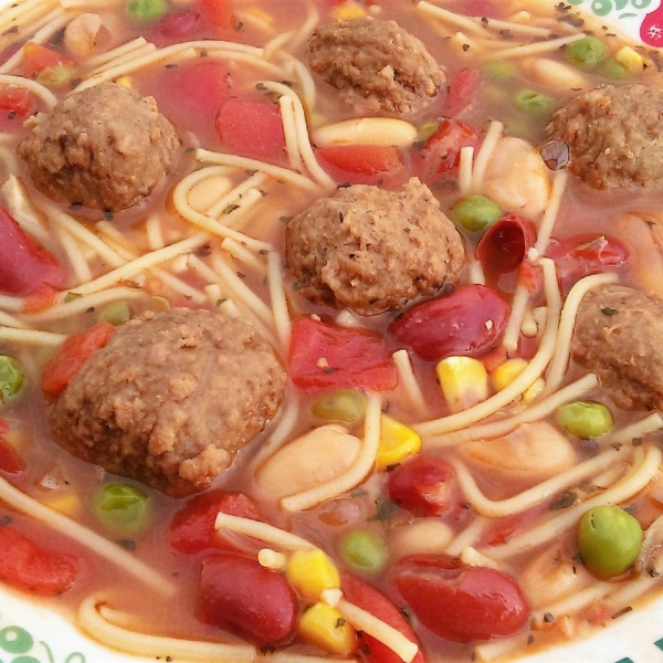 Quick 'n Easy Meatball Soup