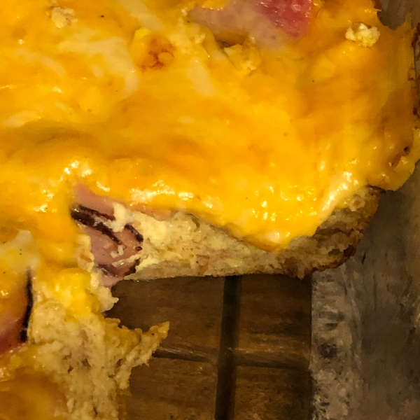 Ham and Cheese Egg Bake