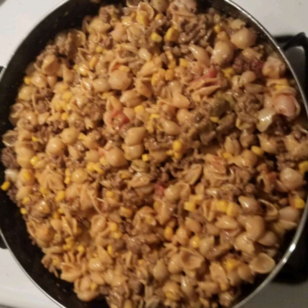 Hamburger and Macaroni Hot Dish