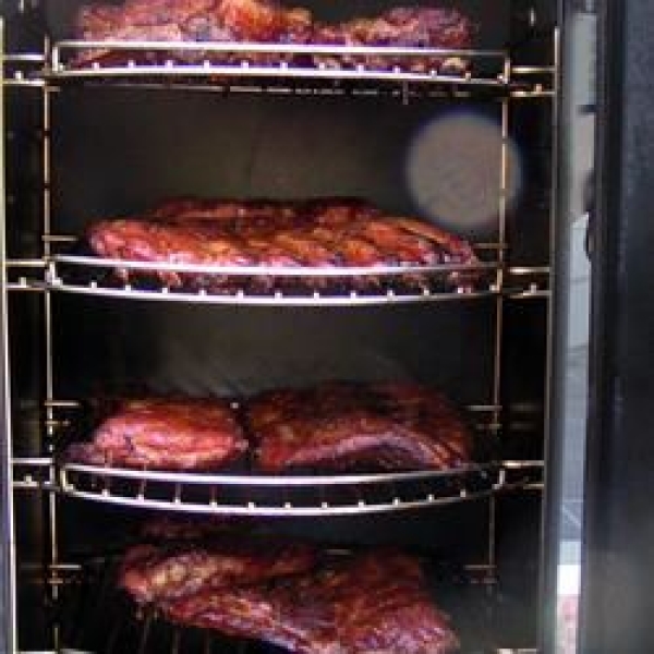 Slow Smoked Pork Spareribs