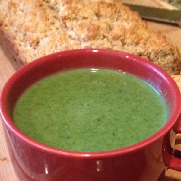 Curried Spinach Soup