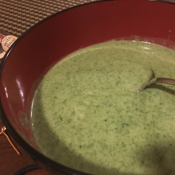 Curried Spinach Soup