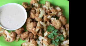 Fried Cauliflower with Tahini Sauce