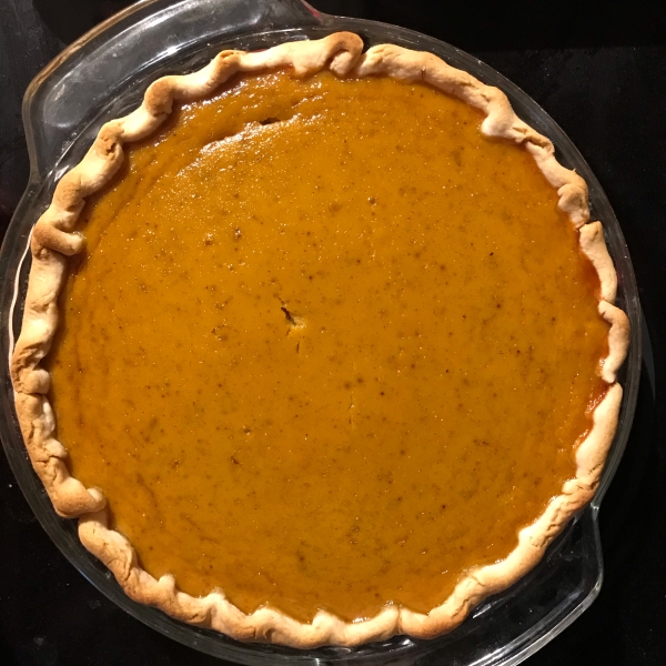 Dairy-Free Honey Pumpkin Pie