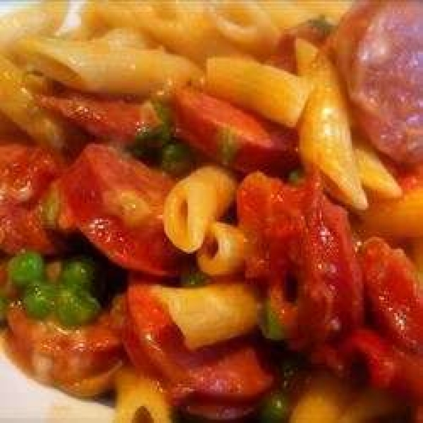 Pasta Skillet with Kielbasa