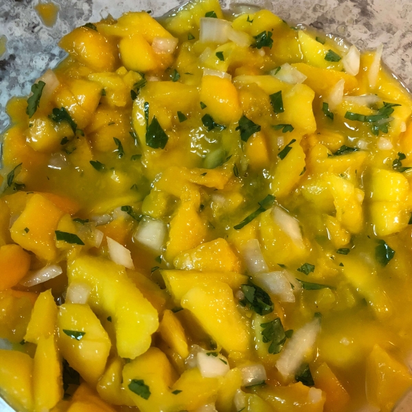 Easy Mango Salsa