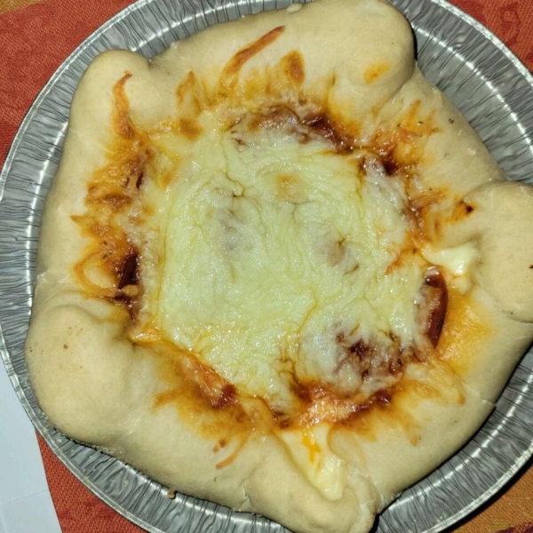 Double Crust Stuffed Pizza
