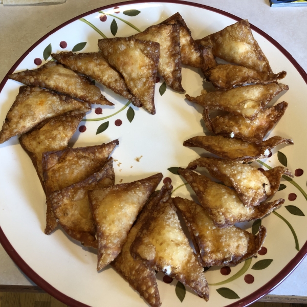 Buffalo Chicken Wontons