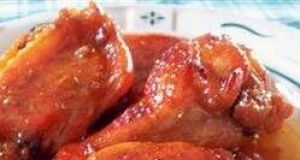 Sweet and Gooey Chicken Wings