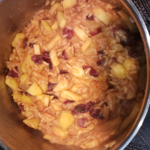 Cinnamon Rice with Apples