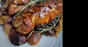 Balsamic Braised Pork Tenderloins with Fresh Figs