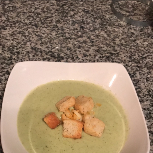 Gourmet Cream of Broccoli Soup