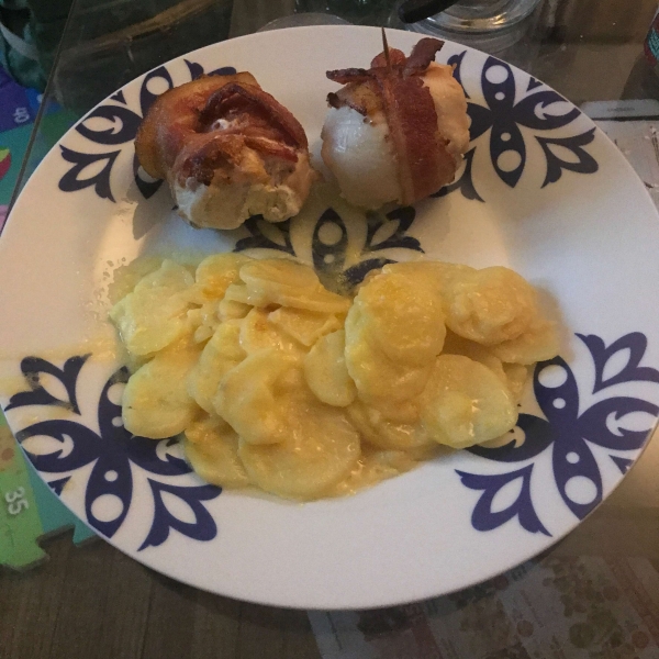 Stuffed and Wrapped Chicken Breast