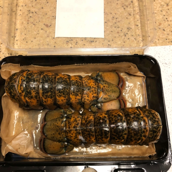 Lobster Tails Steamed in Beer