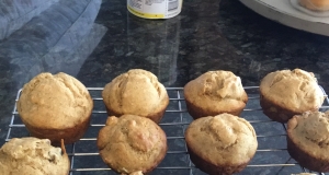 Dietetic Banana Nut Muffins