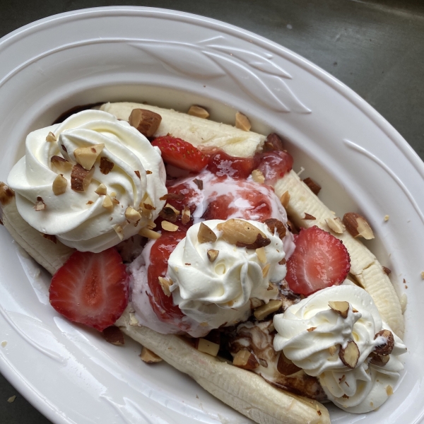 Homemade Banana Split