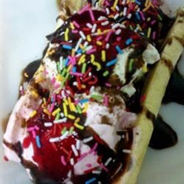 Homemade Banana Split