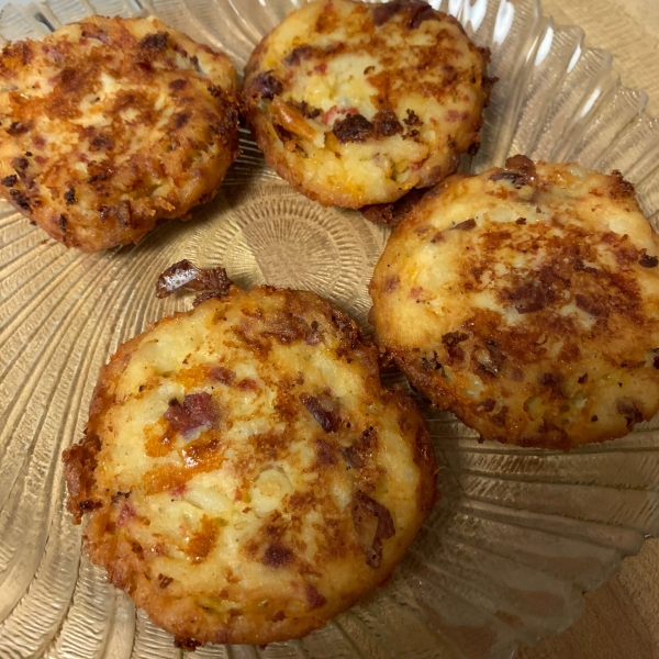 Cheesy Potato Pancakes