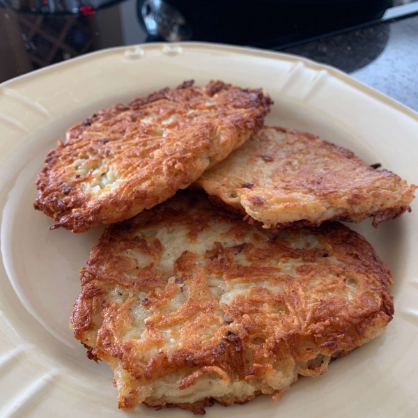 Cheesy Potato Pancakes