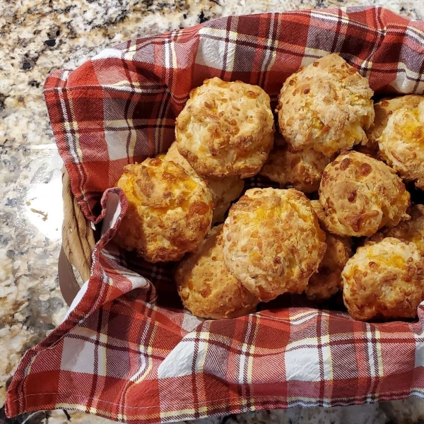 Cheddar Onion Drop Biscuits