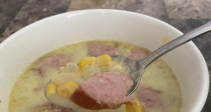 Corn, Sausage and Pepper Chowder