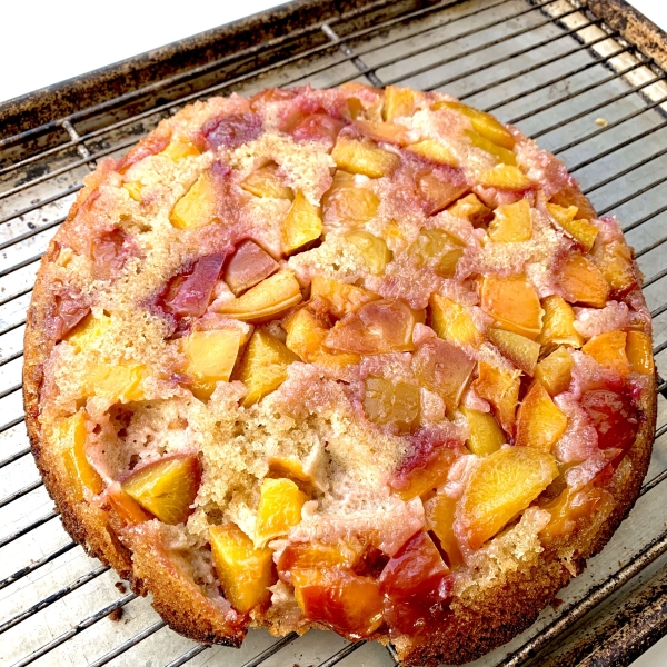 Nectarine Upside-Down Cake