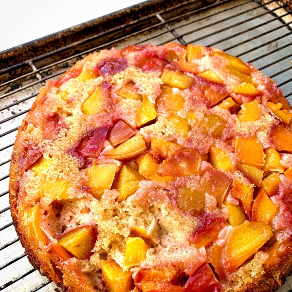 Nectarine Upside-Down Cake