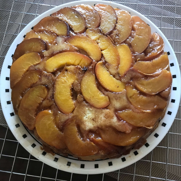 Nectarine Upside-Down Cake